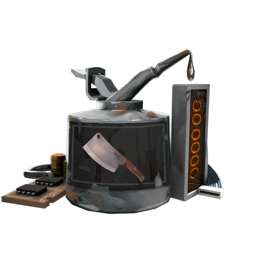 Non-Craftable Killstreak Flying Guillotine Kit