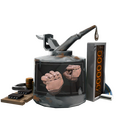 Killstreak Fists of Steel Kit não fabricável