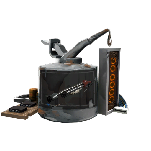Non-Craftable Killstreak Flame Thrower Kit