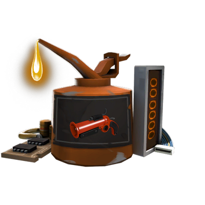 Uncraftable Professional Killstreak Flare Gun Kit