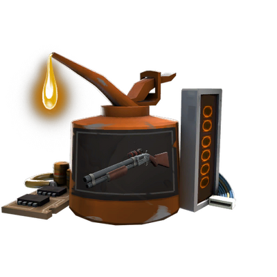 Uncraftable Professional Killstreak Frontier Justice Kit