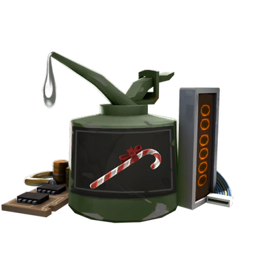 Uncraftable Specialized Killstreak Candy Cane Kit