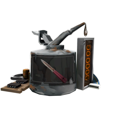 Uncraftable Killstreak Black Rose Kit