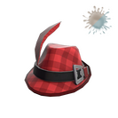 Unusual Tartan Tyrolean