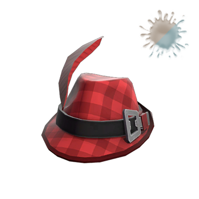 Unusual Tartan Tyrolean