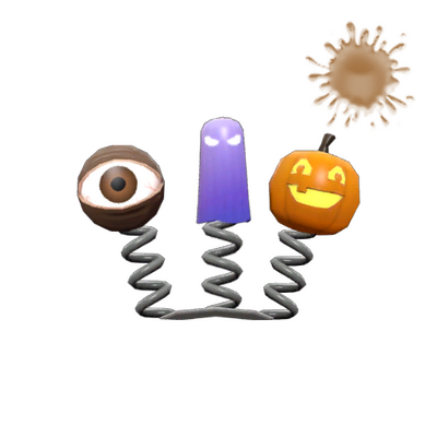 Unusual Spooky Head-Bouncers
