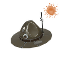 Unusual Full Metal Drill Hat