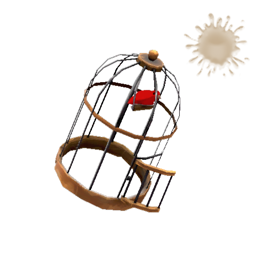 Bubbling Birdcage