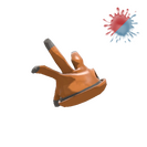 Unusual Respectless Rubber Glove