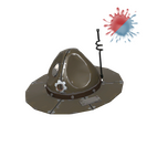 Unusual Full Metal Drill Hat
