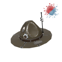 Unusual Full Metal Drill Hat
