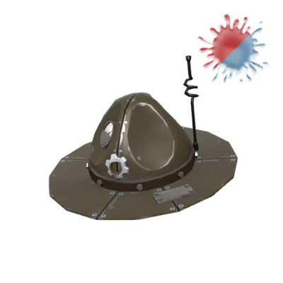 Unusual Full Metal Drill Hat