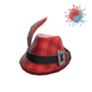 Unusual Tartan Tyrolean