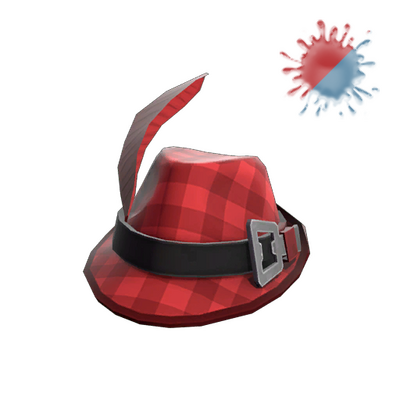 Unusual Tartan Tyrolean