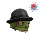 Strange Unusual Second-Head Headwear
