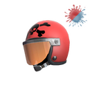 Unusual Death Racer's Helmet