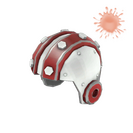 Unusual Cyborg Stunt Helmet