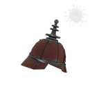 Unusual Platinum Pickelhaube