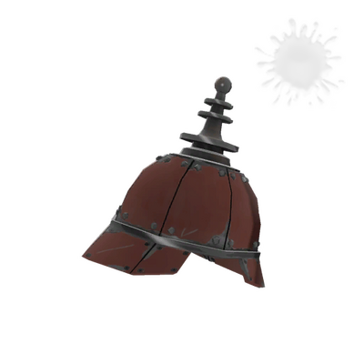 Unusual Platinum Pickelhaube