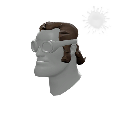Unusual Peacenik's Ponytail
