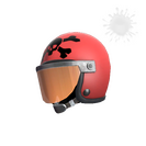 Unusual Death Racer's Helmet