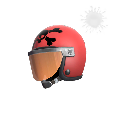 Unusual Death Racer's Helmet