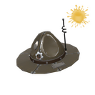 Unusual Full Metal Drill Hat
