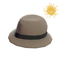 Unusual Flipped Trilby