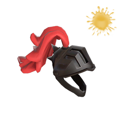 Unusual Dark Falkirk Helm