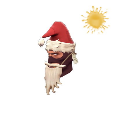 Unusual Shoestring Santa