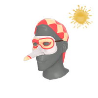 Unusual Mountebank's Masque