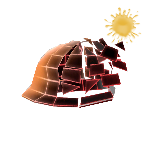 Sunbeams Defragmenting Hard Hat 17%