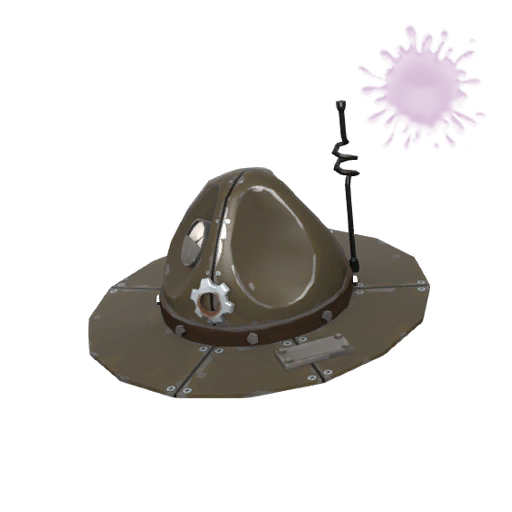 Circling Peace Sign Full Metal Drill Hat