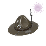 Circling Peace Sign Full Metal Drill Hat