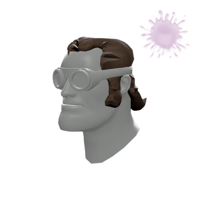 Unusual Peacenik's Ponytail
