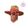Distant Drift Tropical Brim
