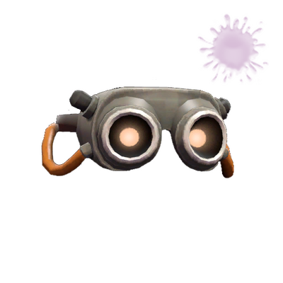 Strange Head Mounted Double Observatory
