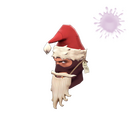 Unusual Shoestring Santa