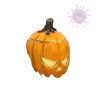Plum Prankster Hollowed Helm