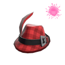 Unusual Tartan Tyrolean