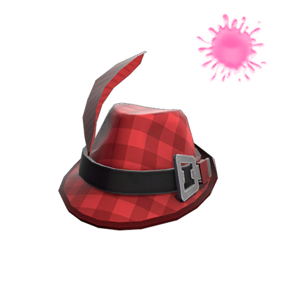 Unusual Tartan Tyrolean