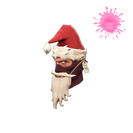 Unusual Shoestring Santa