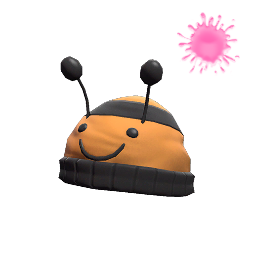 Burning Flames Bumble Beenie