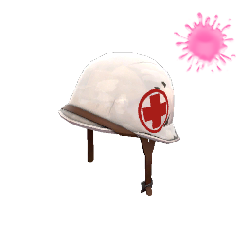 Purple Confetti Surgeon's Stahlhelm