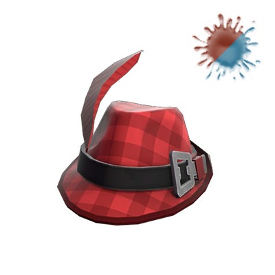 Unusual Tartan Tyrolean