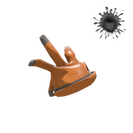 Unusual Respectless Rubber Glove