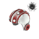 Unusual Cyborg Stunt Helmet