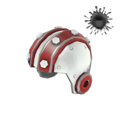 Unusual Cyborg Stunt Helmet