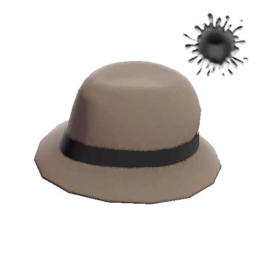 Scorching Flames Flipped Trilby