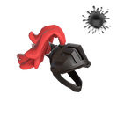Unusual Dark Falkirk Helm